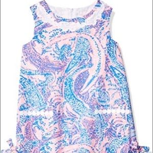 NWT Lilly Pulitzer Coastal Blue Maybe Gator Shift